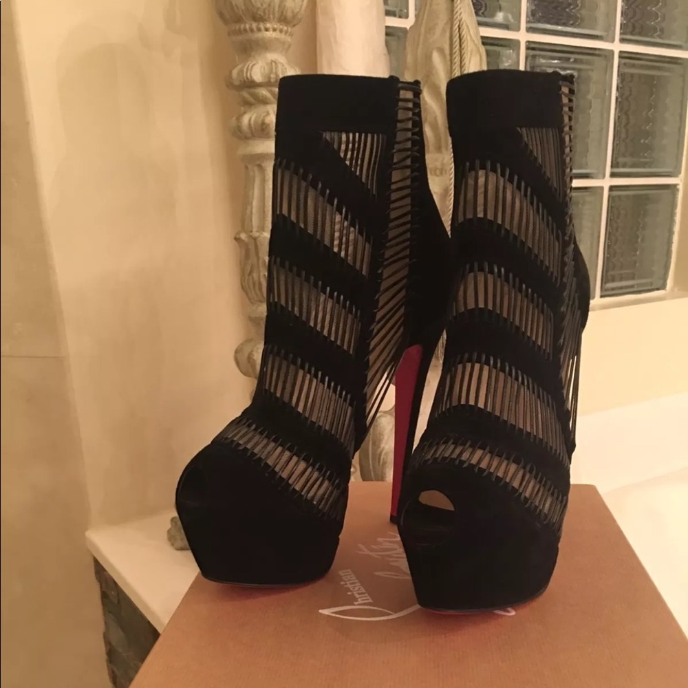 Christian Louboutin Size 41 boots Suede Us 8-9